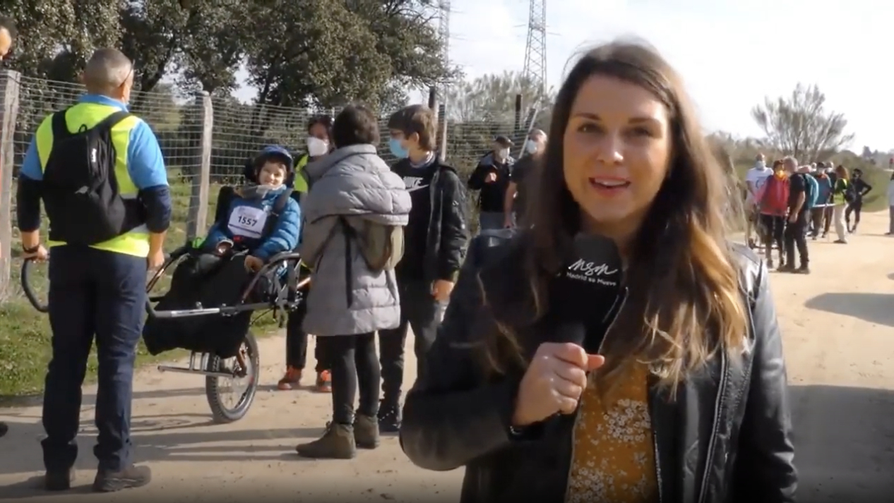 Reportaje en el programa de televisión Madrid se Mueve de TeleMadrid