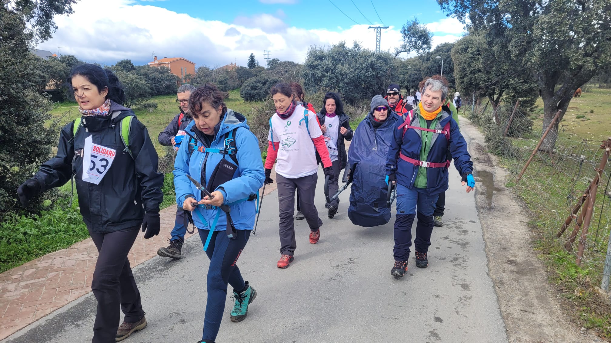 Marcha Solidaria en Galapagar