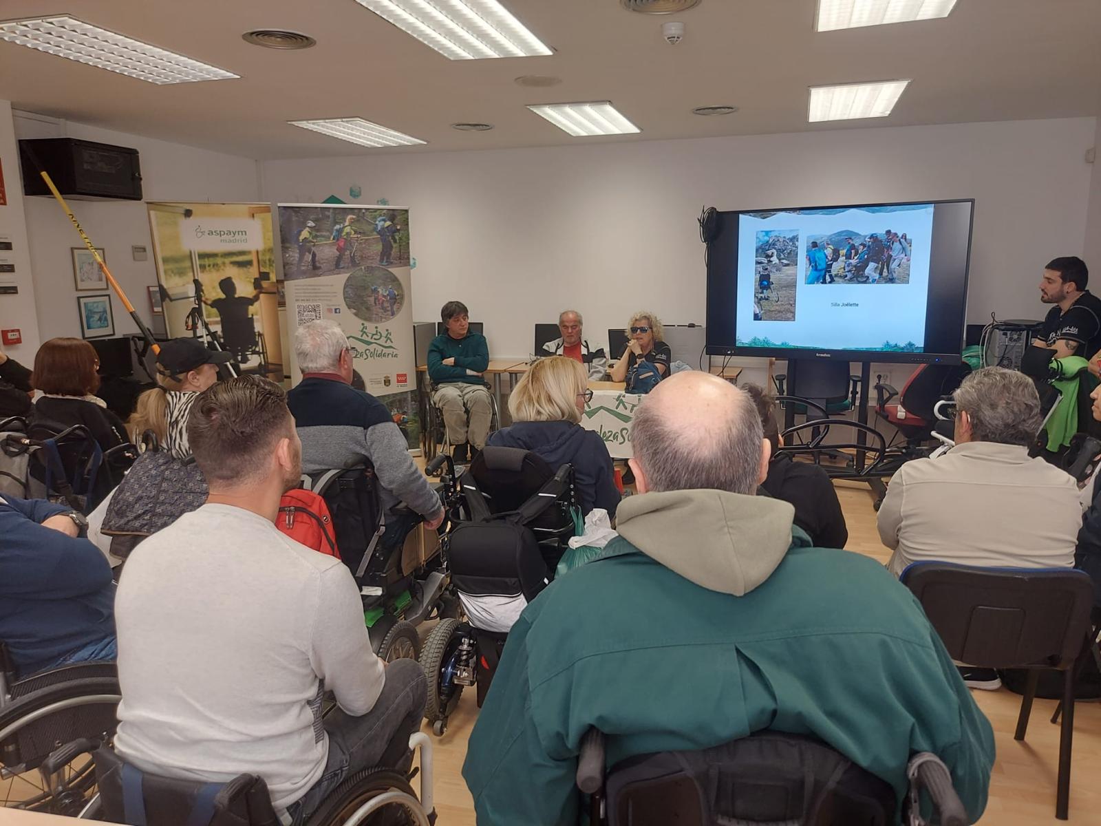 Jornada divulgativa en ASPAYM
